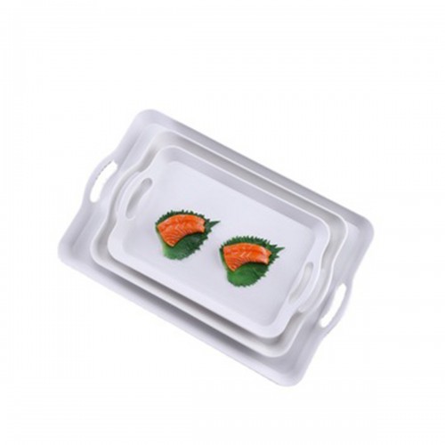 Plastic Tray with Handles